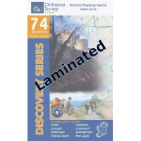 OSI Discovery Series | Laminated Sheet 74 | Part of Cork, Limerick, Tipperary & Waterford