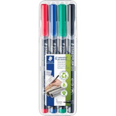 Staedtler Lumocolor 313 WP4 Permanent Pens